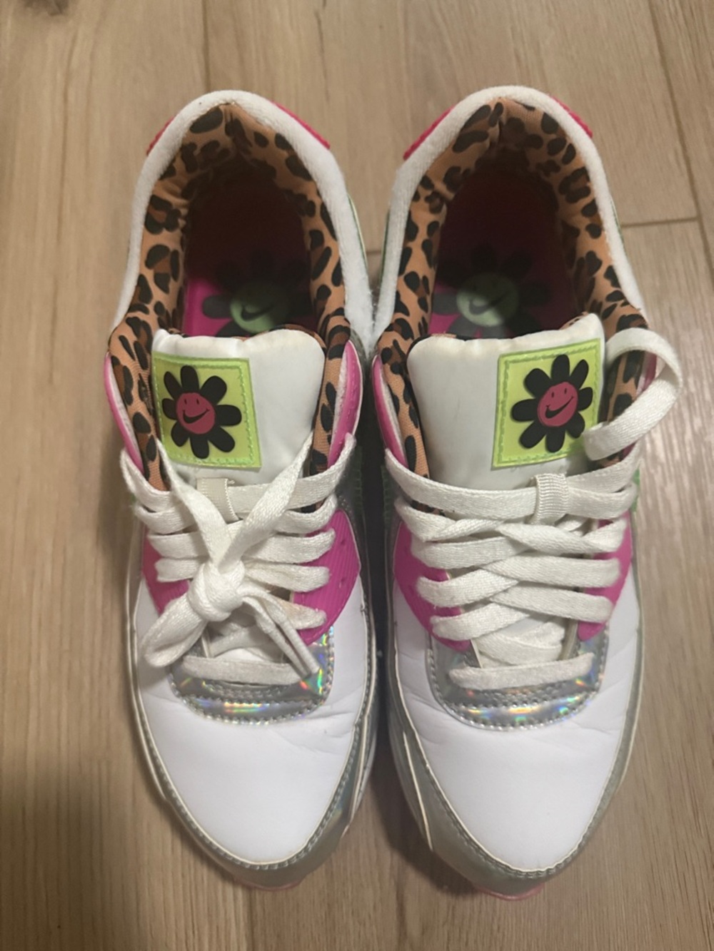 NIKE WOMENS AIR MAX 90 LX EUC SZ 10 - Picture 2 of 9